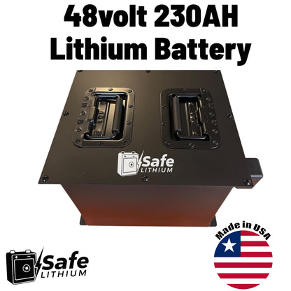 Safe Lithium - Golf Cart & UTV - 48V, 230AH Long Range
